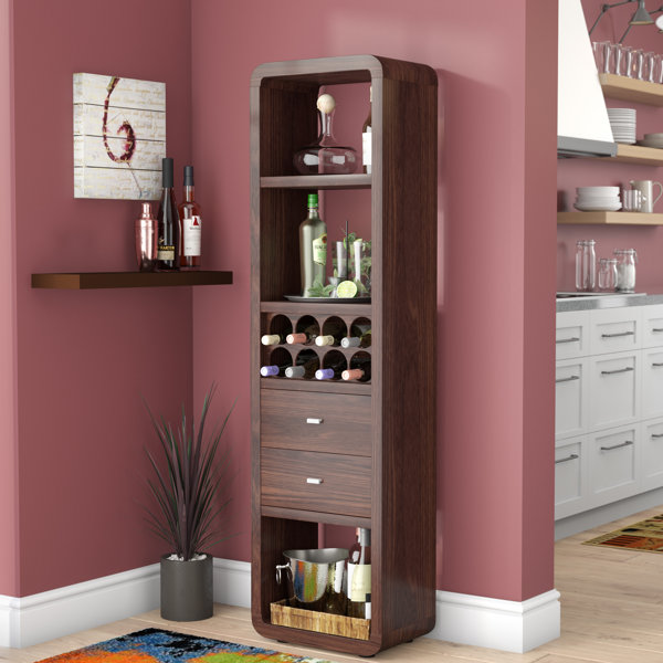 Garrard home bar with best sale wine storage astoria grand